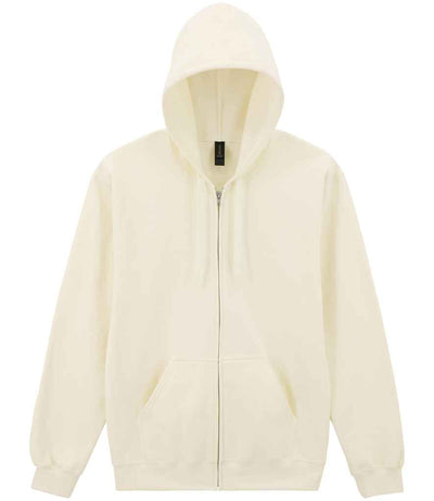 Gildan SoftStyle® Midweight Full Zip Hooded Sweatshirt - Off White
