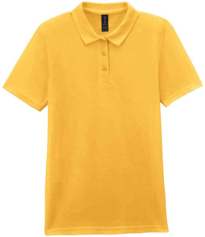 Gildan Ladies SoftStyle® Double Piqué Polo Shirt - Daisy