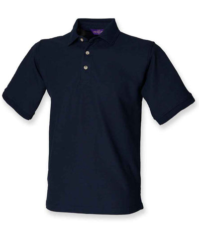 Henbury Ultimate Poly/Cotton Piqué Polo Shirt - Navy