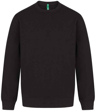 Henbury Unisex Sustainable Sweatshirt - Black
