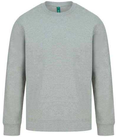 Henbury Unisex Sustainable Sweatshirt - Heather Grey