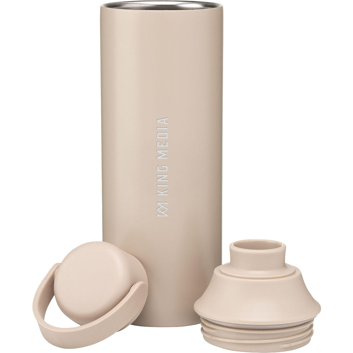 Recycled Stainless Steel Double Walled Bottle (600Ml)