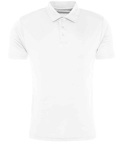 AWDis Cool Smooth Polo Shirt - Arctic White