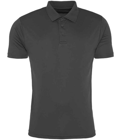 AWDis Cool Smooth Polo Shirt - Charcoal