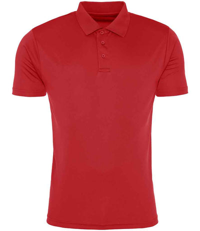 AWDis Cool Smooth Polo Shirt - Fire Red