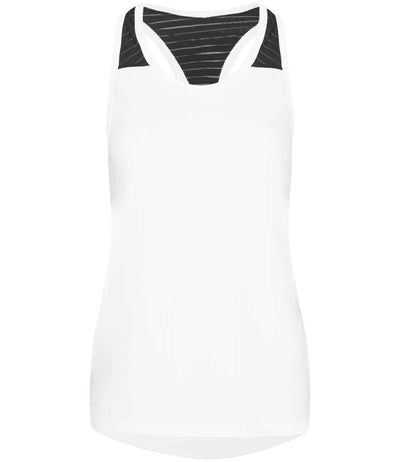 AWDis Ladies Cool Smooth Workout Vest - Arctic White