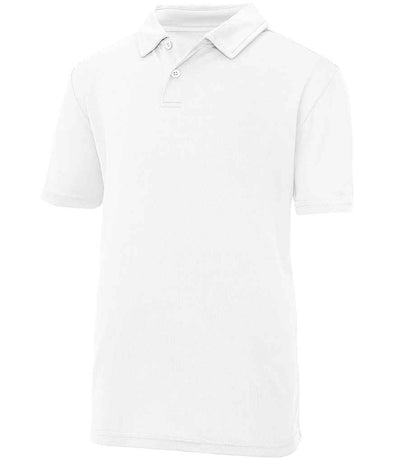 AWDis Kids Cool Polo Shirt - Arctic White