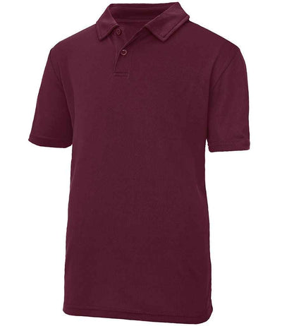 AWDis Kids Cool Polo Shirt - Burgundy
