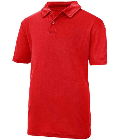 AWDis Kids Cool Polo Shirt - Fire Red