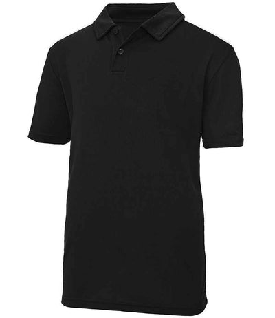 AWDis Kids Cool Polo Shirt - Jet Black
