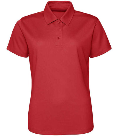 AWDis Ladies Cool Polo Shirt - Fire Red