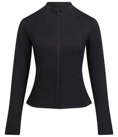 AWDis Ladies Cool Recycled Full Zip Jacket - Jet Black