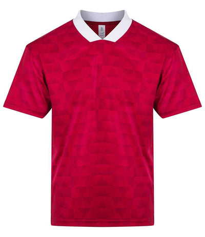 AWDis Cool Retro Sports Jersey - Red/White