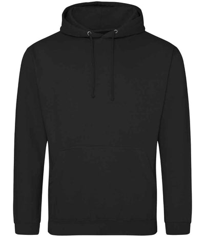 AWDis College Hoodie - Deep Black