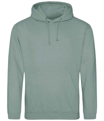 AWDis College Hoodie - Dusty Green