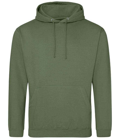 AWDis College Hoodie - Earthy Green