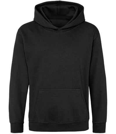 AWDis Kids Hoodie - Black Smoke