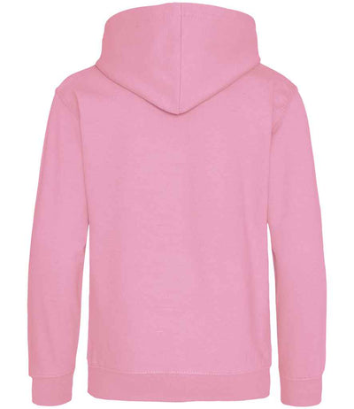 AWDis Kids Hoodie - Candyfloss Pink