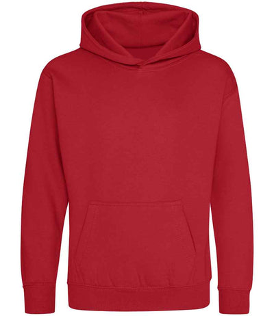 AWDis Kids Hoodie - Fire Red