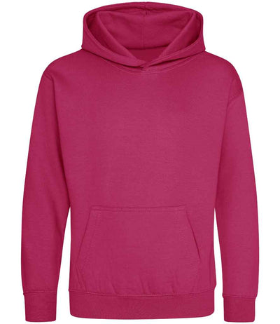 AWDis Kids Hoodie - Hot Pink