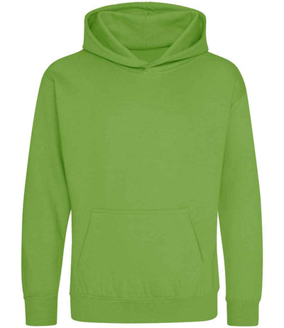 AWDis Kids Hoodie - Lime Green