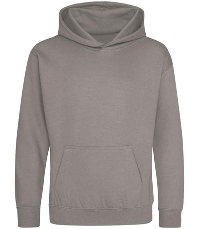 AWDis Kids Hoodie - Platinum Grey
