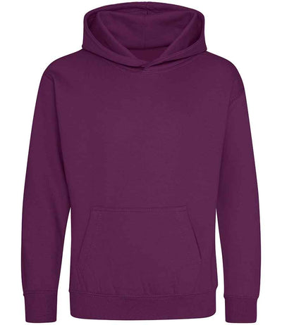 AWDis Kids Hoodie - Plum