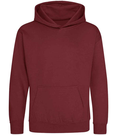 AWDis Kids Hoodie - Red Hot Chilli