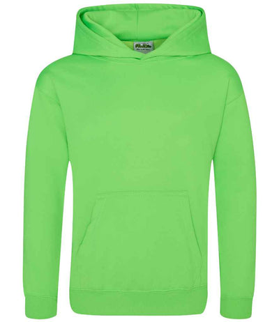 AWDis Kids Electric Hoodie - Electric Green