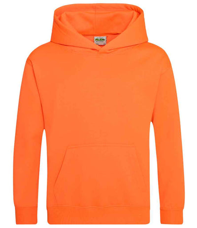 AWDis Kids Electric Hoodie - Electric Orange