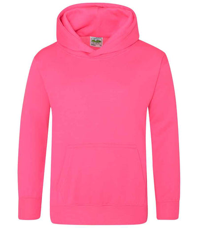 AWDis Kids Electric Hoodie - Electric Pink