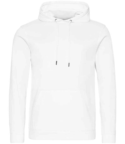 AWDis Sports Polyester Hoodie - Arctic White