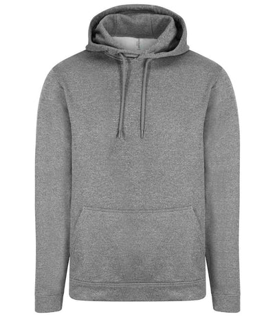 AWDis Sports Polyester Hoodie - Grey Melange