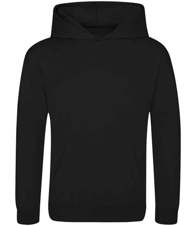 AWDis Kids Sports Polyester Hoodie - Jet Black