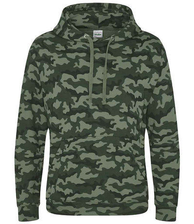 AWDis Camo Hoodie - Green Camo