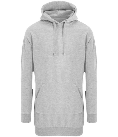 AWDis Ladies Hoodie Dress - Heather Grey
