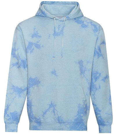 AWDis Tie-Dye Hoodie - Blue Cloud