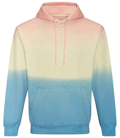 AWDis Tie-Dye Hoodie - Pastel Sunset Dip