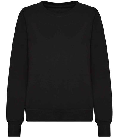 AWDis Ladies Sweatshirt - Deep Black