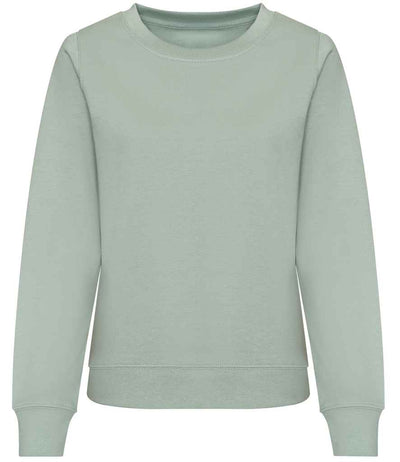 AWDis Ladies Sweatshirt - Dusty Green