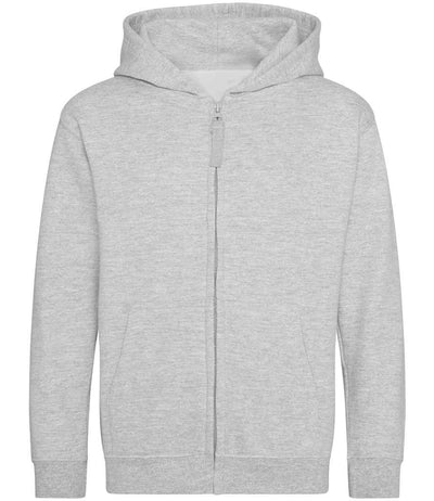 AWDis Kids Zoodie - Heather Grey