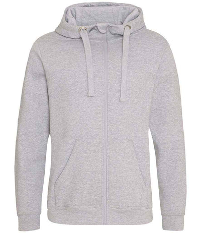 AWDis Graduate Heavyweight Zoodie - Heather Grey