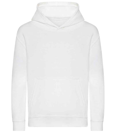 AWDis Kids Organic Hoodie - Arctic White