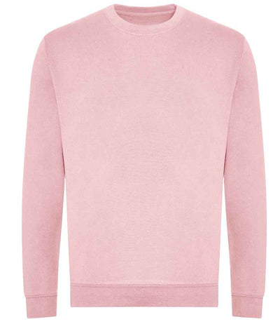 AWDis Unisex Organic Sweatshirt - Baby Pink