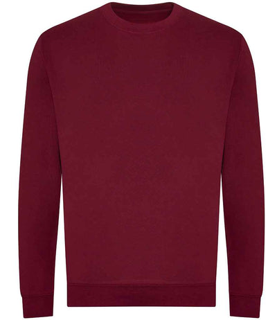 AWDis Unisex Organic Sweatshirt - Burgundy