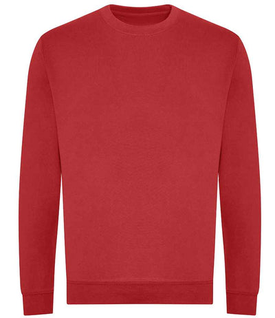 AWDis Unisex Organic Sweatshirt - Fire Red