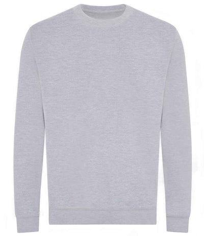 AWDis Unisex Organic Sweatshirt - Heather Grey