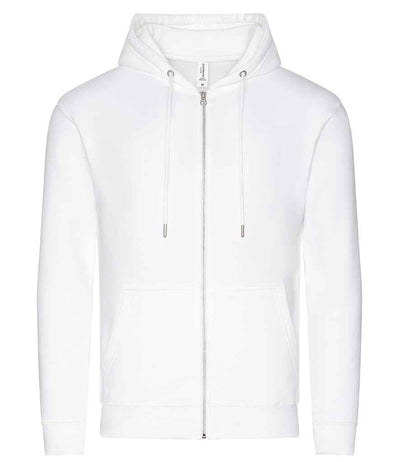 AWDis Organic Zoodie - Arctic White