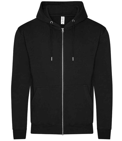 AWDis Organic Zoodie - Deep Black