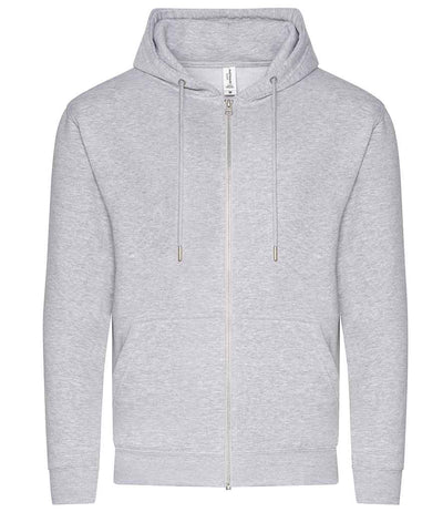 AWDis Organic Zoodie - Heather Grey